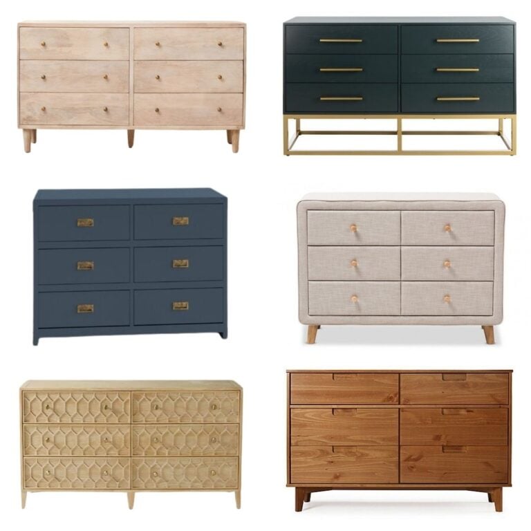 the best dressers that are stylish and affordable